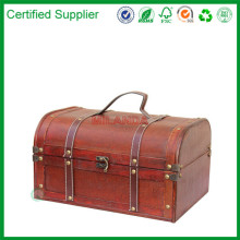 Decorative Wood Treasure Box Wooden Trunk Chest Large Wooden Decorative Boxes