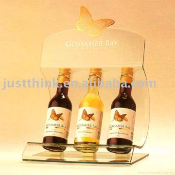 acrylic wine display stand