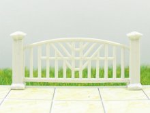 Lg200-04 1:200 1.6cm Custom Model Train Layouts Supplies White Fencing Rail