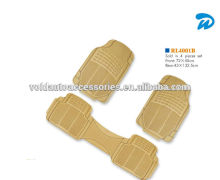 full set pvc car floor mats car accessories rubber car mat