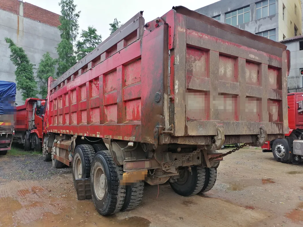 China Brand Used FAW J6m Heavy Duty Cargo Dump Truck 8X4 12wheel Tipper Truck for Mining