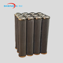 Hydraulic inline wire mesh filter element