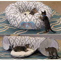 Cama grande del túnel de gato