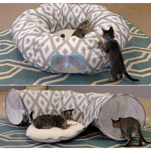 Cama grande del túnel de gato