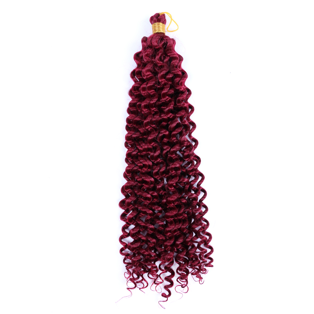 Wholesale Synthetic Box Passion Twist Water Wave Crochet Hair For African American Women