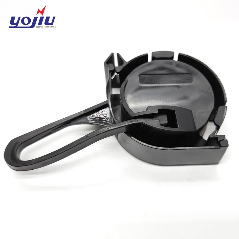 FTTH Plastic Drop Clamp ACC Fiber Optic Cable Clamp