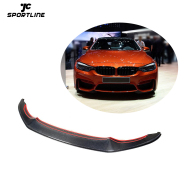 Golf 7.5 Carbon Fiber Car Front Bumper Lip Spoiler for Volkswagen Golf7.5 GTI Hatchback 2017-2019