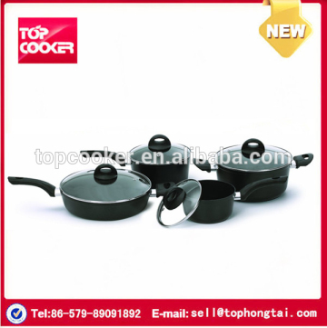 8 pcs nonstick coated cookware set