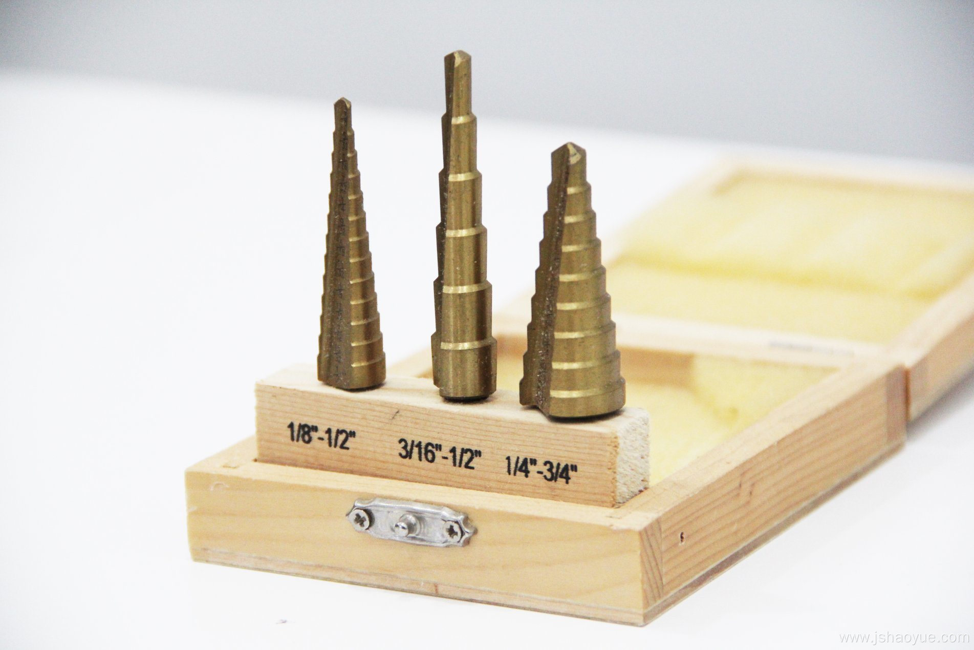 3PCS Drill Bit Titanium Nitride Coated