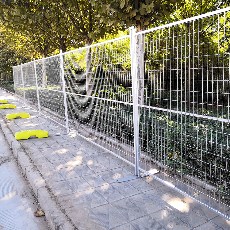 Hot-Dipped Galvanized Temporary fence for Canada