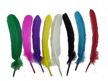 Hot Sale Dyed Turkey Feather