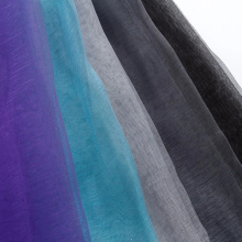 organza Plain microfiber embroidery eyelet fabric