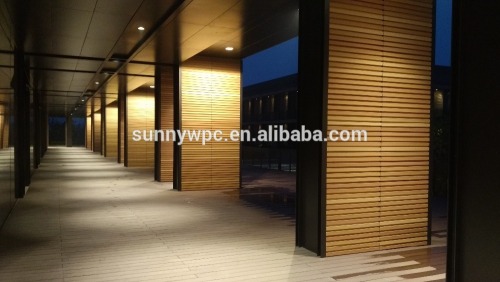 fire-resistant solid wood plastic composite WPC decking