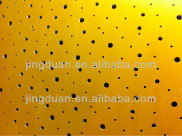 Sound absorption ceiling board