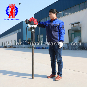 Gasoline engine exploration rig / small soil drill machine