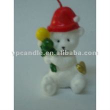 Paraffin Wax Snowman Animal Gift Candle