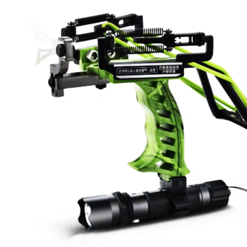 Outdoor Hunting Tool: Slingshot with Laser Flashlight and Fish Shooting Combination