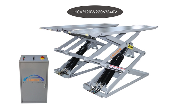 Commercial Grade 3000kgs/6600lbs Capacity Full Rise Scissor Lift