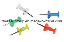 Plastic Assorted Colored Bottle Head Thumb Tacks Map Push Pins