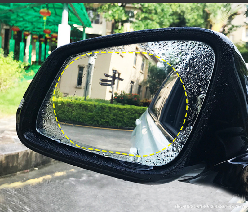 \ Rainfoil Film Rückspiegel -Mirror -Glas -Aufkleber -Autos