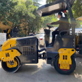 Certificado CE 2ton Double Tambo Asfalt Roller Preço