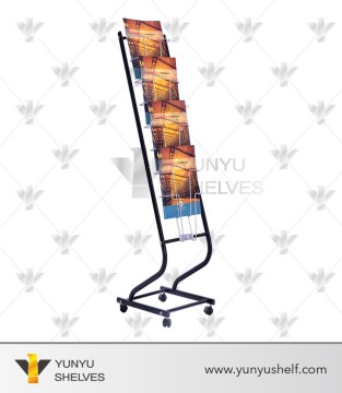 China supplier metal portable brochure holders