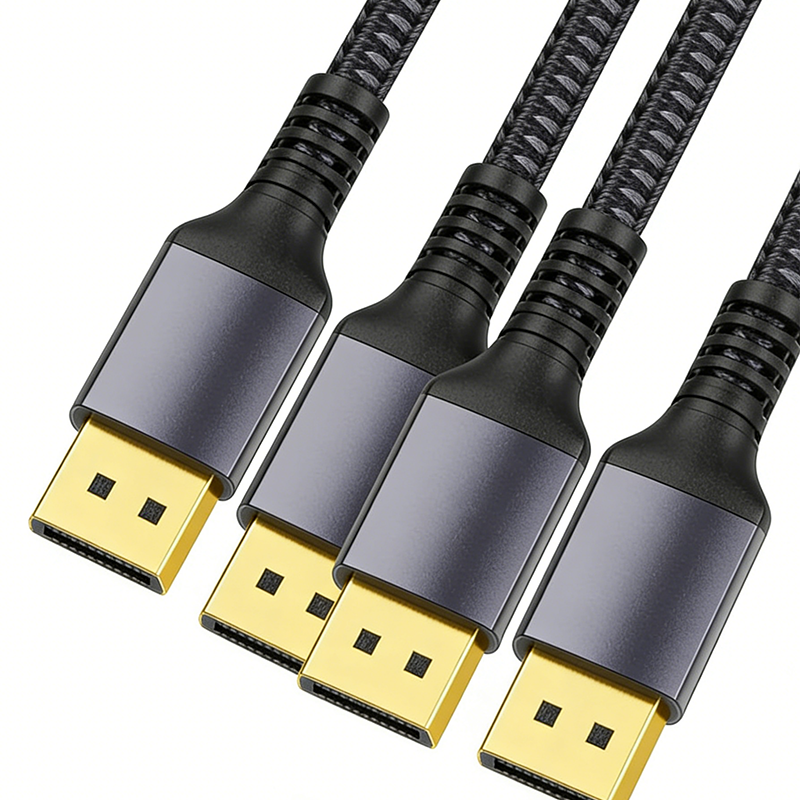 VESA-zertifiziertes DisplayPort 2.1-Kabel (5)(1) VESA Certified DisplayPort 2.1 Cable (5)(1)