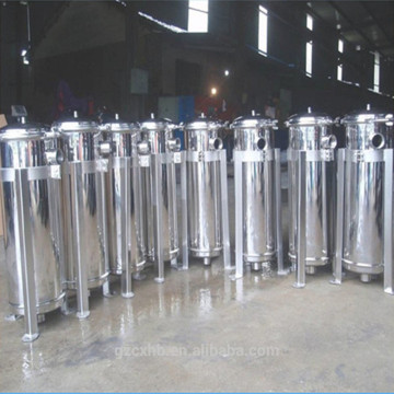 Separating solid from liquid bag filter, stainless steel water bag filter
