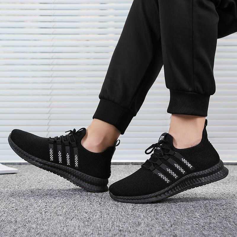 Cloth shoes spring summer middle-aged old men's casual and sports shoes