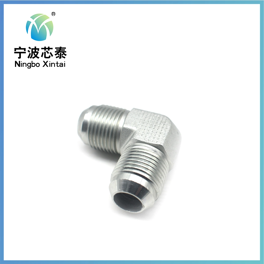 Ningbo Factory OEM Hydraulic Parts Supplier 1j9 Jic Male 90deg Winner Standard Hydraulic Adapters