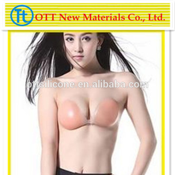 Transparent/skin color RTV2 silicone for female bra/chest pad making/silicone bra/nipple making material