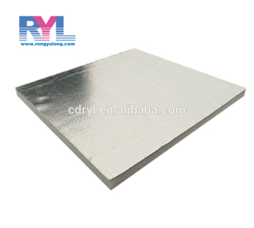 Heat absorbing melamine foam Sticky aluminum foil for cars