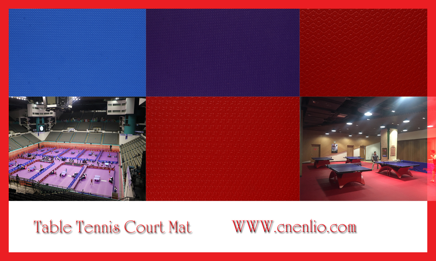 table tennis court mat