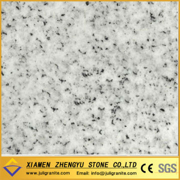 Polished china white granite tile
