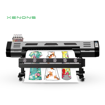 Direct Dye Sublimation Digital Inkjet Textile Printer with Heater Flag making machine