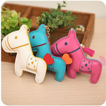 wholesale promotional horse shaped keychain