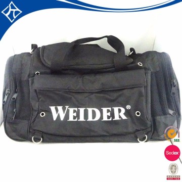 Black Durable Fold Travel Bag Nylon Factory