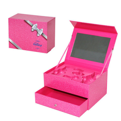 Luxury Cosmetics Paper Cardboard Gift Box with Blister