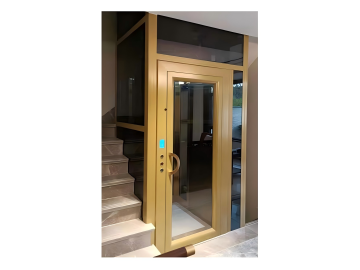 Aluminum alloy pull door