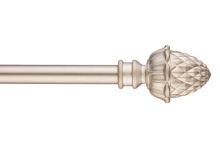 Curtain pole set & curtain accessory