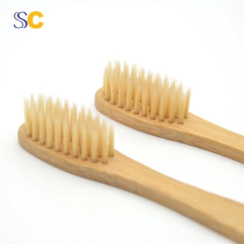 Hot Selling Bamboo Flat Handle Toothbrush