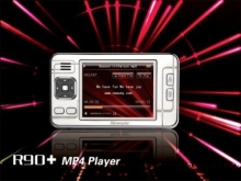 Flash MP4 Player R90+ Supports AVI, RM, RMVB, DAT, 3GP, MPG, FLV and FM Radio