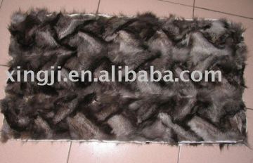 Silver Blue Fox Scrap Plate