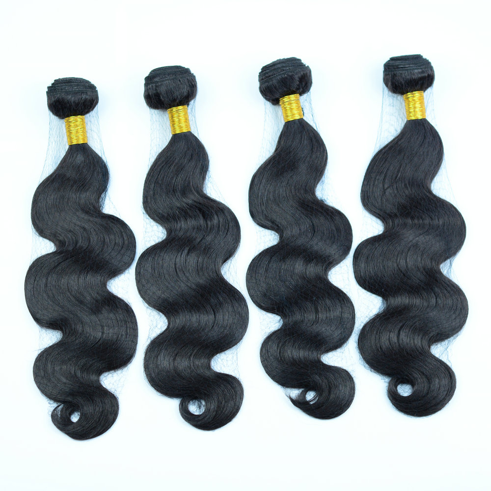 wholesale synthetic hair weaving premium organic fiber  straight hair extension body wave and curly