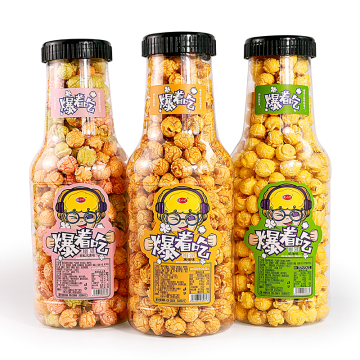 PopcornMidnight: Cream Caramel Popcorn - 260g Bottle