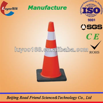 orange pvc traffic cone