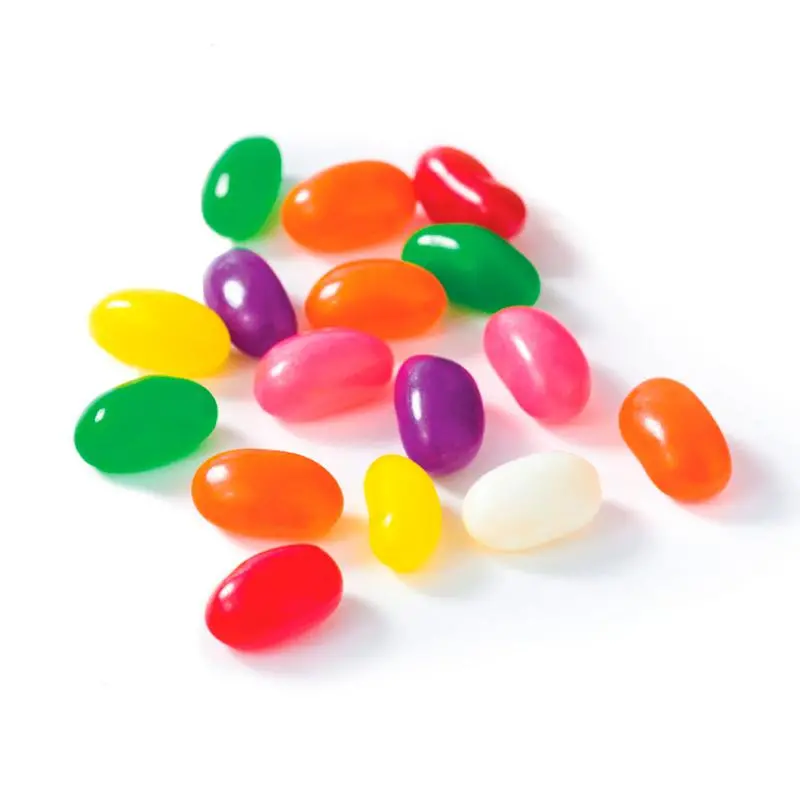 Hot Sale Rainbow Candy Balls Fruit Taste Coated Candy Beans