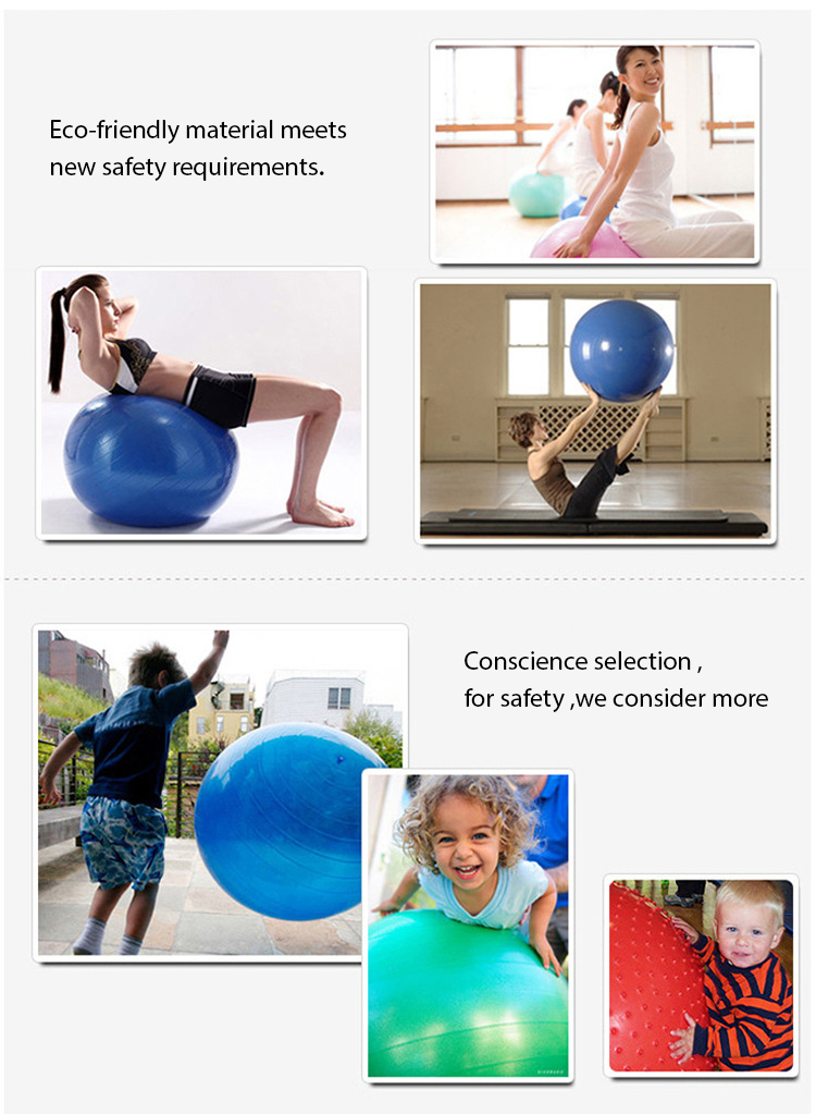 Yoga Ball Hot Selling High Quality custom yoga ball with resistance band