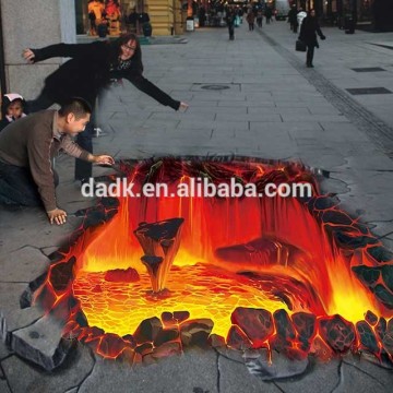 Street Art design for advertisement eye-catching 3D floor