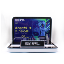 Transparent acrylic e cigarette display stand rack